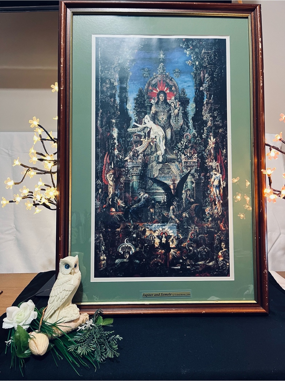 “ Jupiter and Semele” by Gustave Moreau